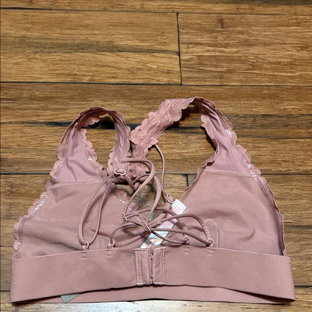 PINK Victoria’s Secret Lace Bralette XS Mauve - Picture 4 of 6
